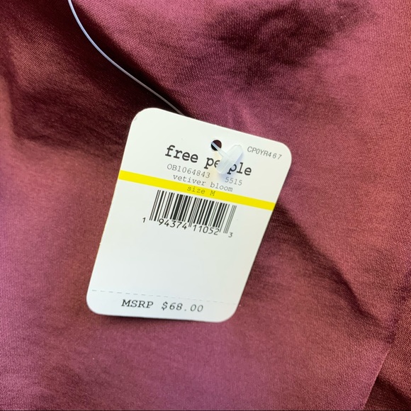 Free People Turn It On Cami In Vetiver Bloom Sz M - Picture 11 of 14